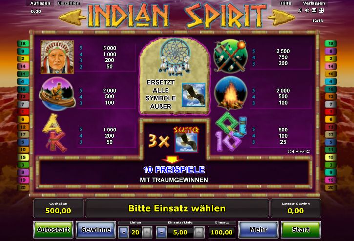 Einsatzerhöhung Indian Spirit - 982051